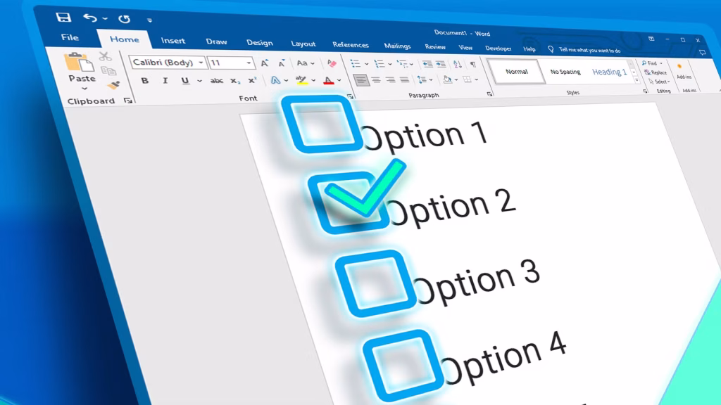 How to Add Check Boxes to Word Documents How to Add Check Boxes to Word Documents
